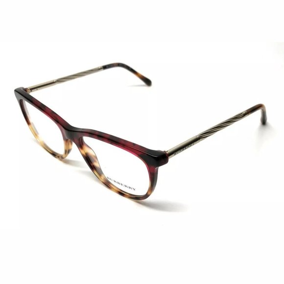 Burberry Women's Red Tortoise Eyeglasses! - Picture 1 of 4